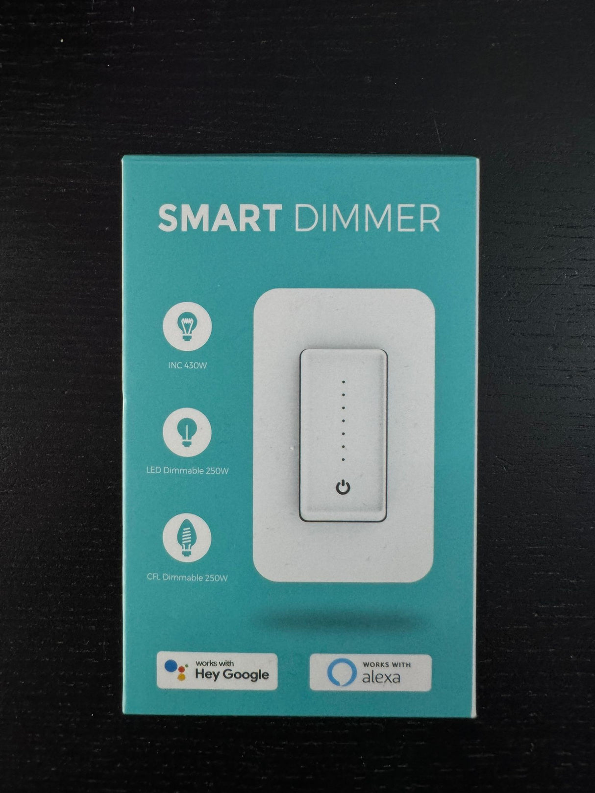 Smart Dimmer 1/3 Way 250W 120V LPD Wifi 2.4G