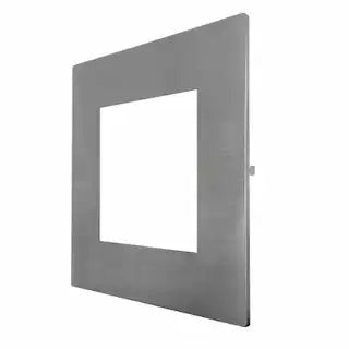 4" Brush Nickel Trim SQ For Slim Panel