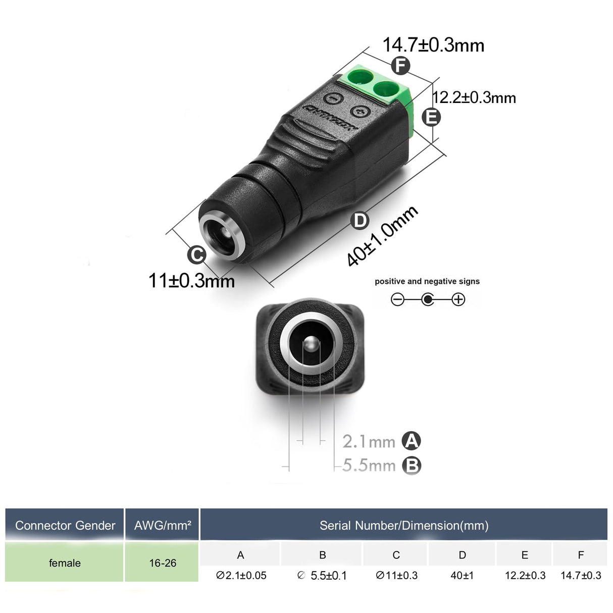 Power Up with Confidence: Premium DC Power Jack Adapters - Plug Reliable and Versatile Solutions for Your Electronics!