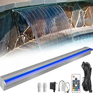 Waterfall SWLED600 StainLess Steel LED Light RGB