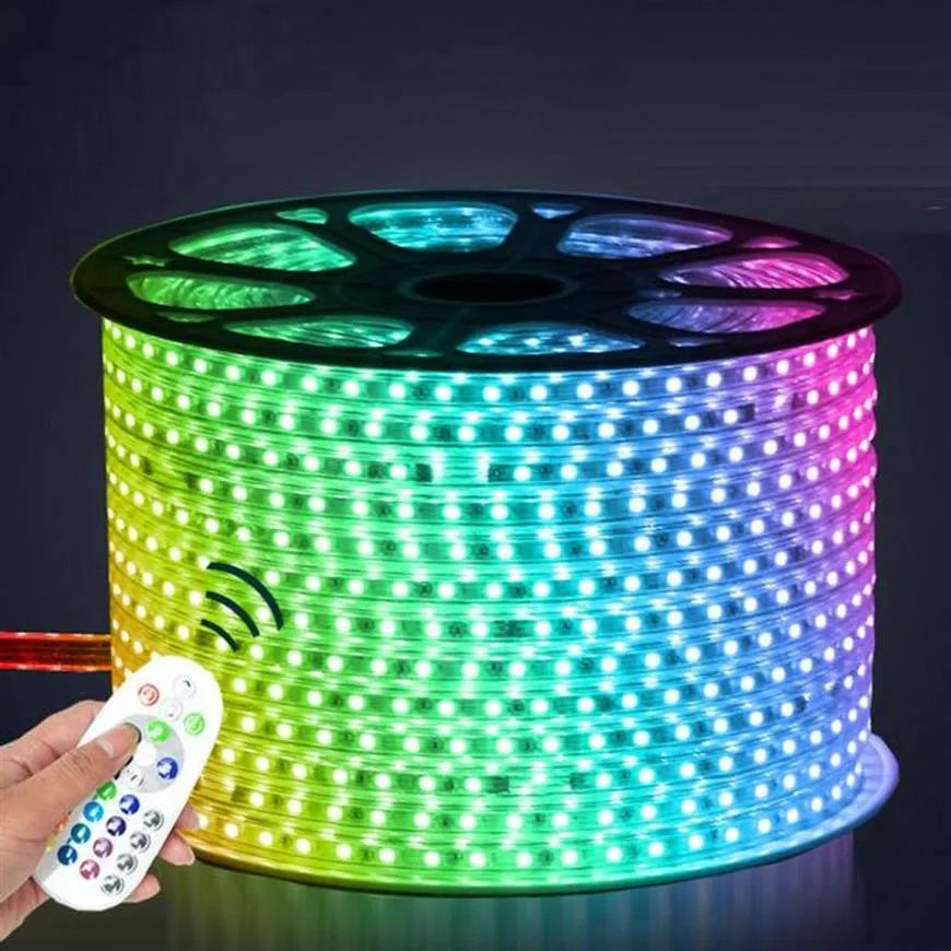 Enhance Your Space with Vibrant Bty 50m - 160ft - RGB LED Strip Light | 110V