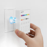 Upgrade Your Smart Home with MiLight Smart Panel Remote Controller 4 Zones B4 - RGBCCT