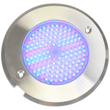 Experience the Magic of Super Slim Pool (Jacuzzi 6") LED Lights - Ultra-Thin - Stainless Steel - RGB 15W 12V (15m Wire) remote control included HTK!