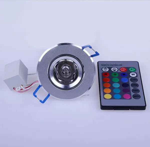 Adjustable Swivel Downlight - 3 Inch LED Can Lights for Precise Lighting Control RGB