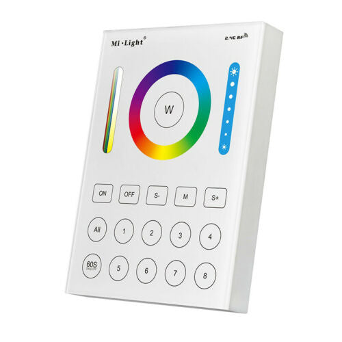 Transform Your Home with the MiLight Smart Panel Remote Controller 8 Zones B8. RGBCCT 2.4Ghz