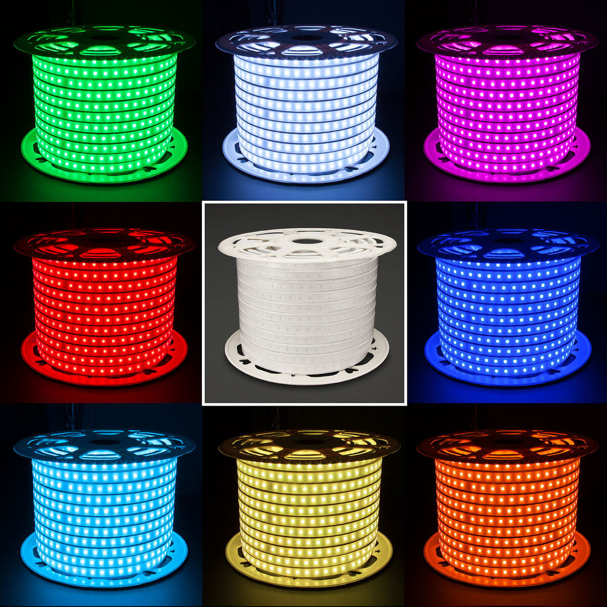 Enhance Your Space with Vibrant Bty 25m - 82FT RGB LED Strip Light | 110V