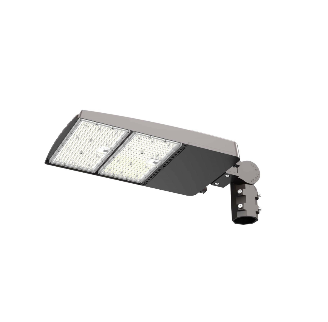 Efficient and Intelligent Lighting - LED Shoebox 240W CW 110V Slip Fitter for Ultimate Versatility