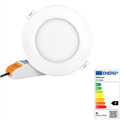 Vibrant 6W RGB + CCT Downlight - Illuminate Your Space with Brilliant Colors and Adjustable White Light FUT068