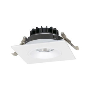 Premium 4.5 Inch White Gimbal Regressed Square LED Downlight - 14W, 5CCT, Adjustable Lighting, High Brightness, Smooth Dimmable - Choose Your Perfect Color Temperature Hassle-Free!