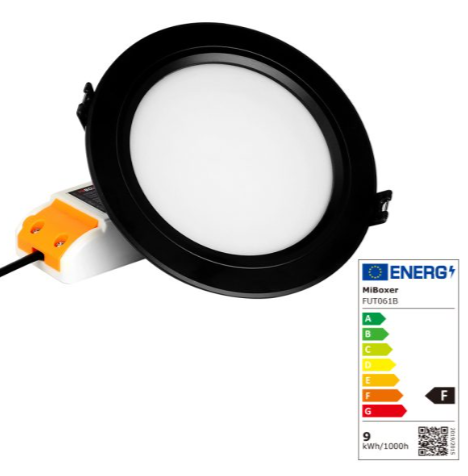 Vibrant 4 Inch RGB + CCT Downlight - 9W - Illuminate Your Space with Brilliant Colors and Adjustable White Light FUT061B